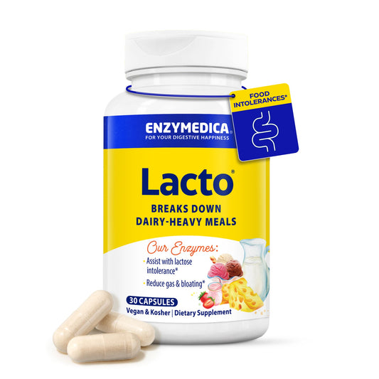 Enzymedica Lacto bottle - front view