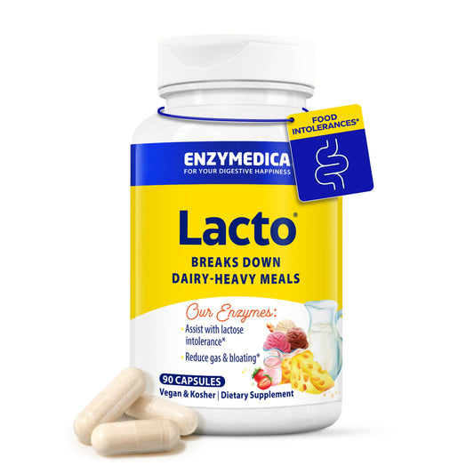 Enzymedica Lacto bottle and label