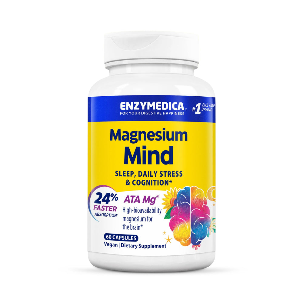 Enzymedica Magnesium Mind with ATA Mg bottle