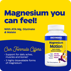 Graphic illustrating ATA Mg form in Magnesium Motion