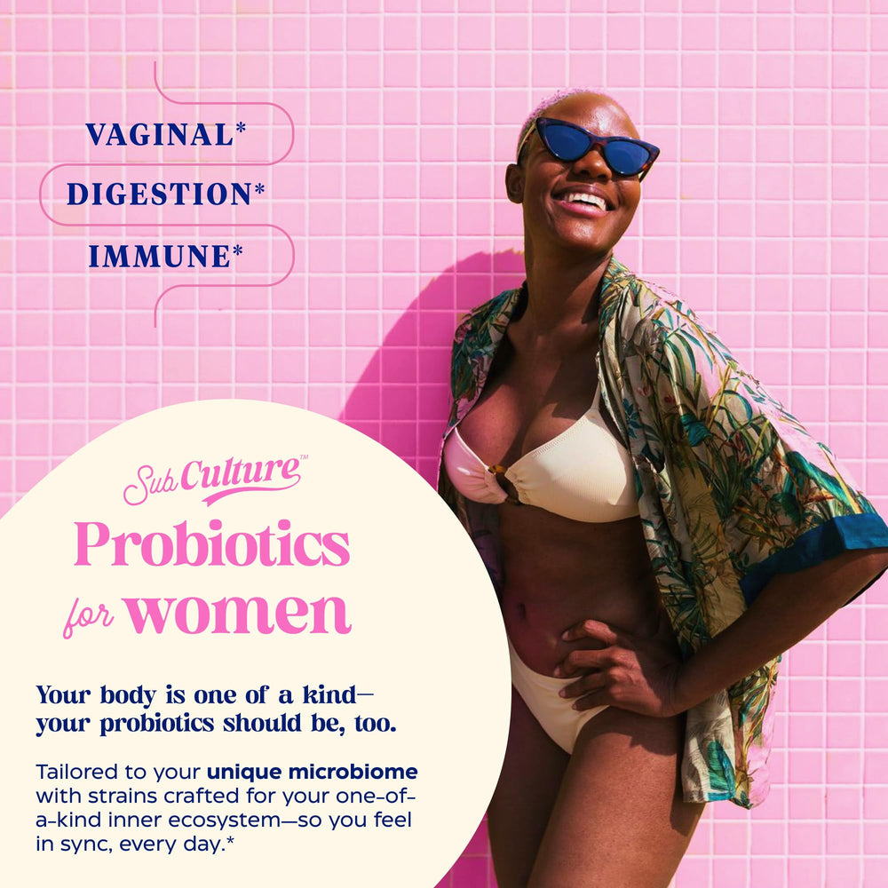 Foundational SubCulture probiotic blend – 50B CFU, 7 live strains