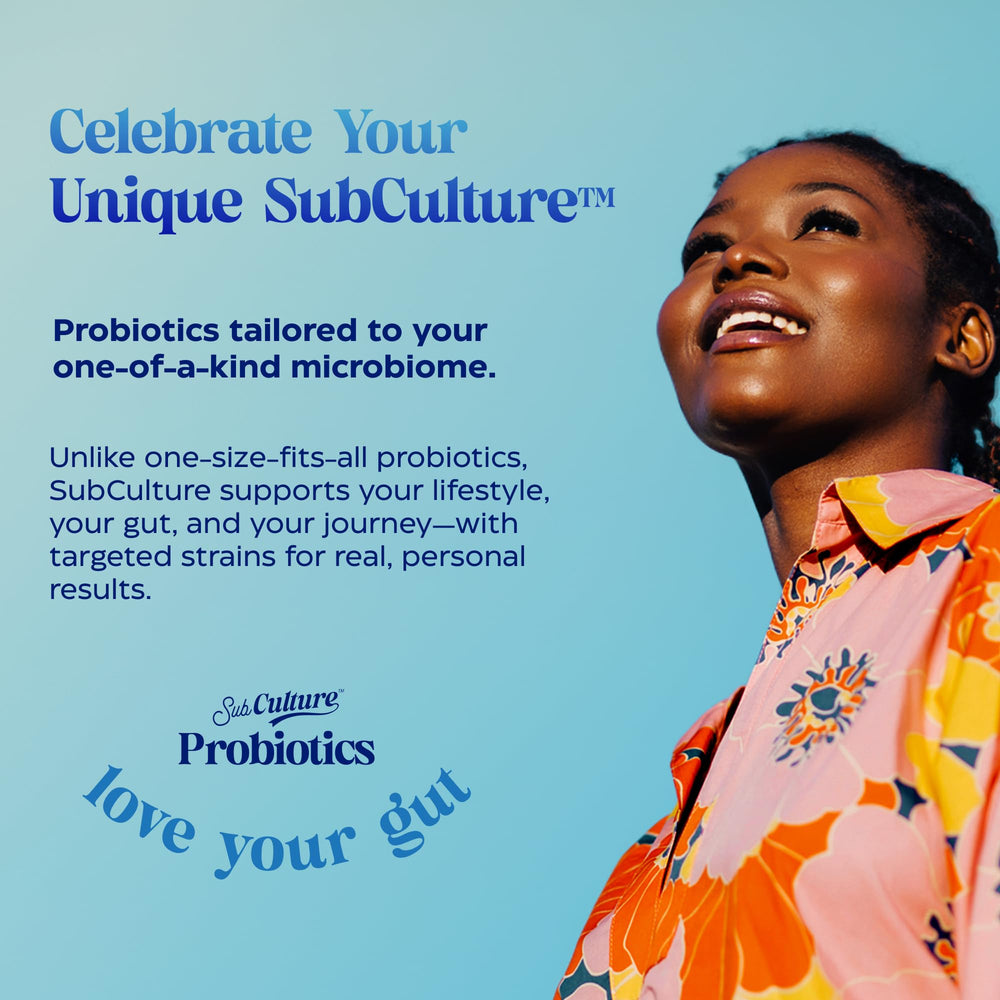 No refrigeration needed for SubCulture Probiotics