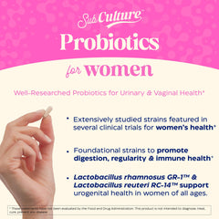 Daily probiotic capsules for women's urinary and vaginal health