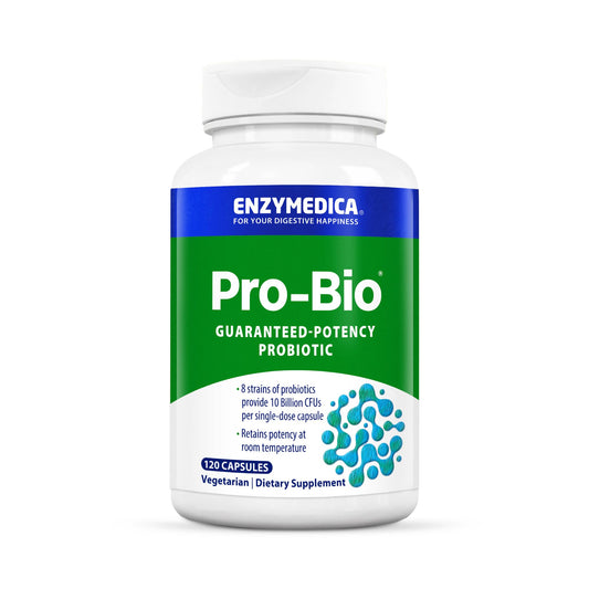 Enzymedica Pro-Bio probiotic bottle on white background
