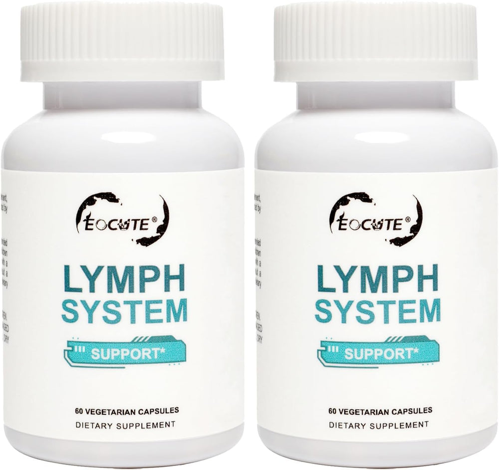 EOCUTE Lymph System Support Supplement bottle front view