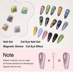 eodci 6-color magnetic kit enables versatile at-home manicures and DIY nail art