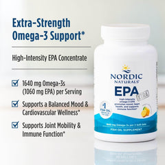 EPA Xtra Lemon product label showing 90 soft gels