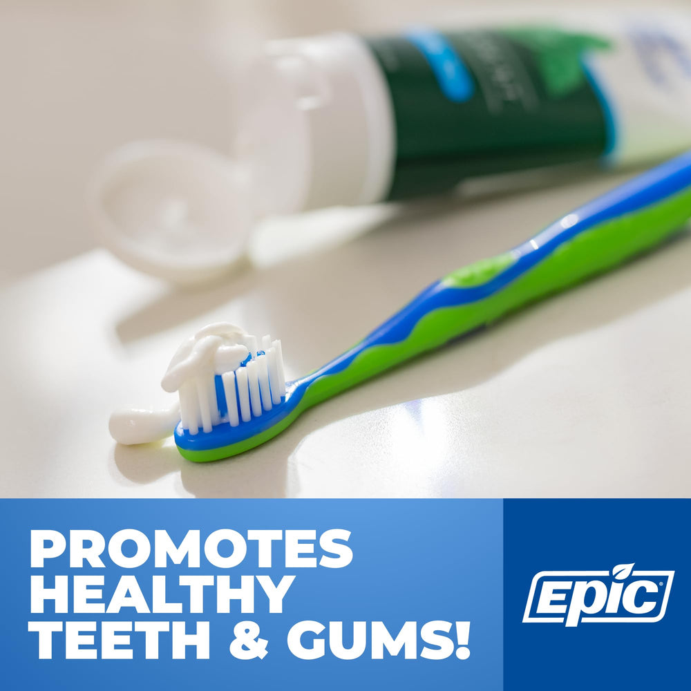 Toothpaste image illustrating dry mouth relief
