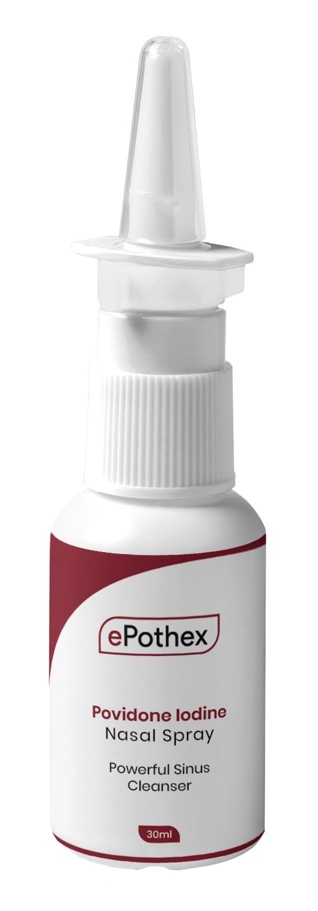 EPOTHEX nasal spray bottle for daily nasal cleansing and protection against contaminants.