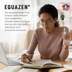 Lifestyle image of a student studying to emphasize focus