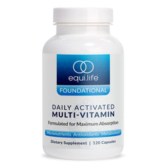 Equilife Daily Activated Multivitamin bottle with label