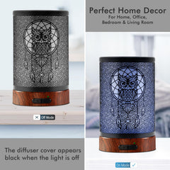 Ultrasonic cool mist diffuser