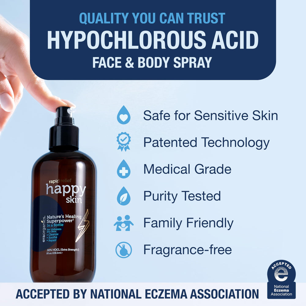 Era Organics HOCl spray for piercings — gentle, safe cleansing for sensitive areas.