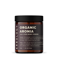 Erbology Organic Aronia Berry Powder 3.2 oz front view