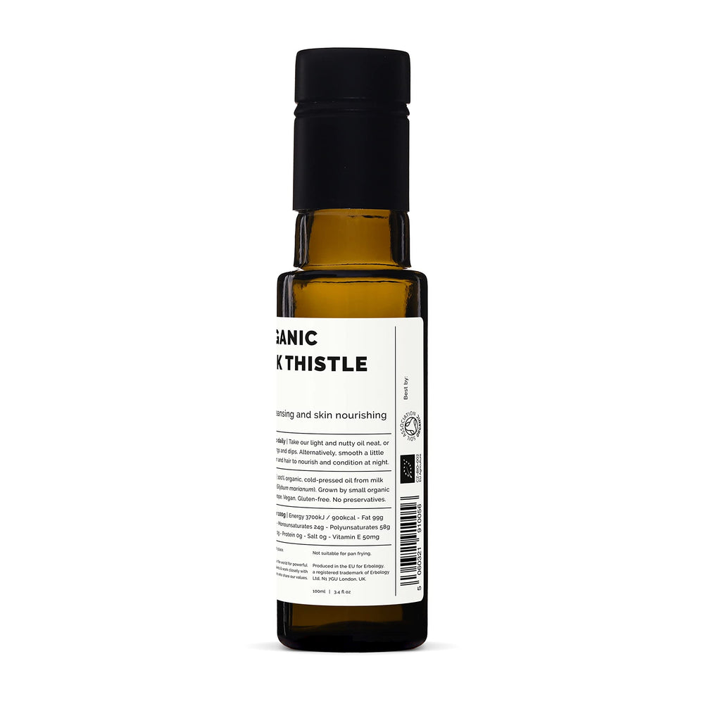 Milk thistle oil for dressings and dips