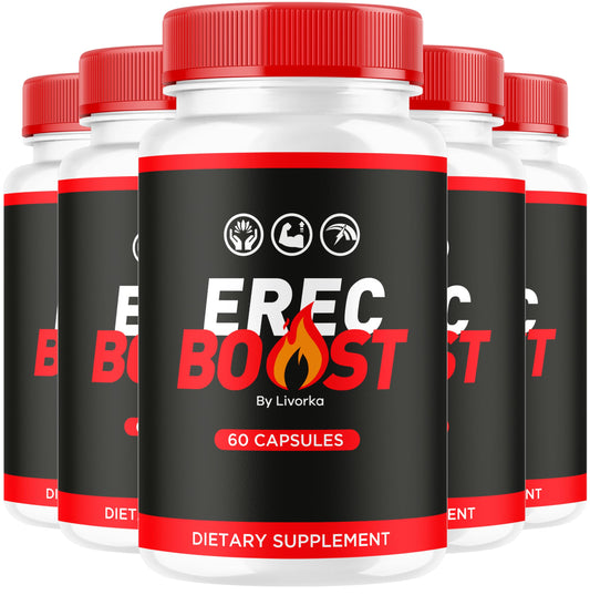 ErecBoost Capsules 5 Pack bottle