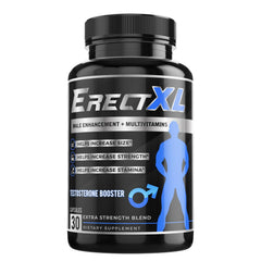 ErectXL Multivitamin bottle for men with label visible
