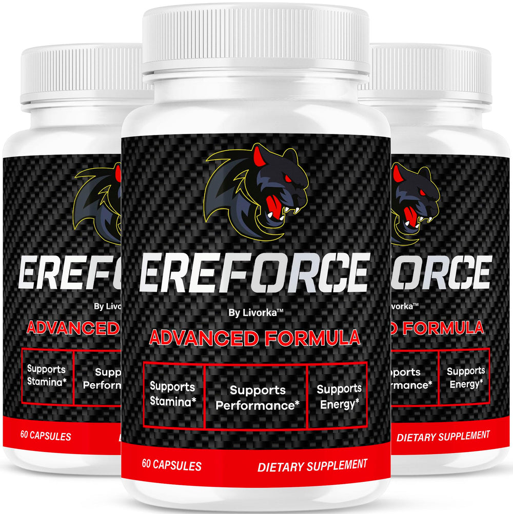 Front view of Ereforce 3 pack capsules