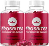Two-pack Eros Bites Gummies bottles front view