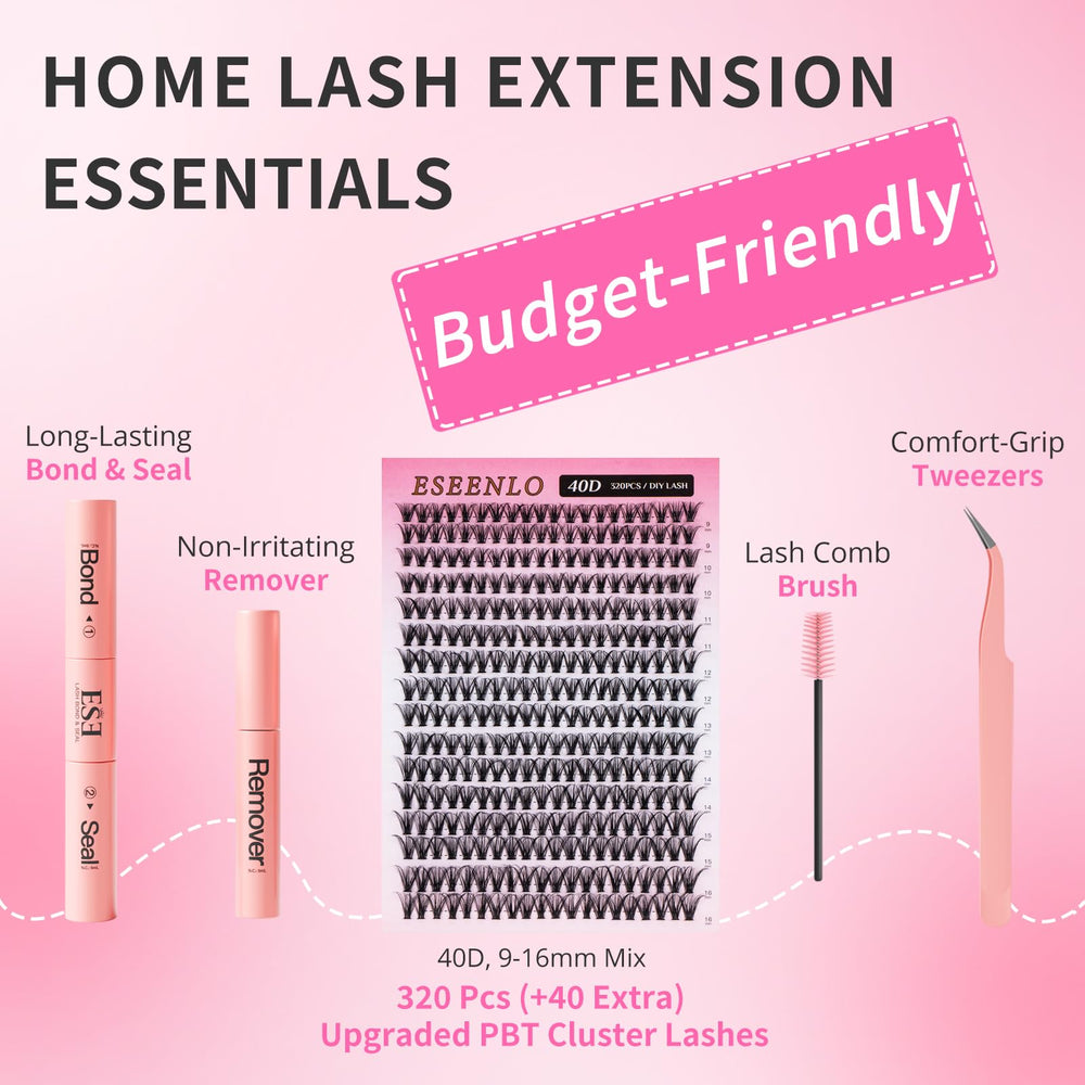 ESEENLO lash bond and seal set for secure clusters