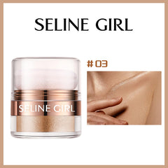 Eshioh Eyes Glitter Bronze Glow accents eyes with subtle sparkle.