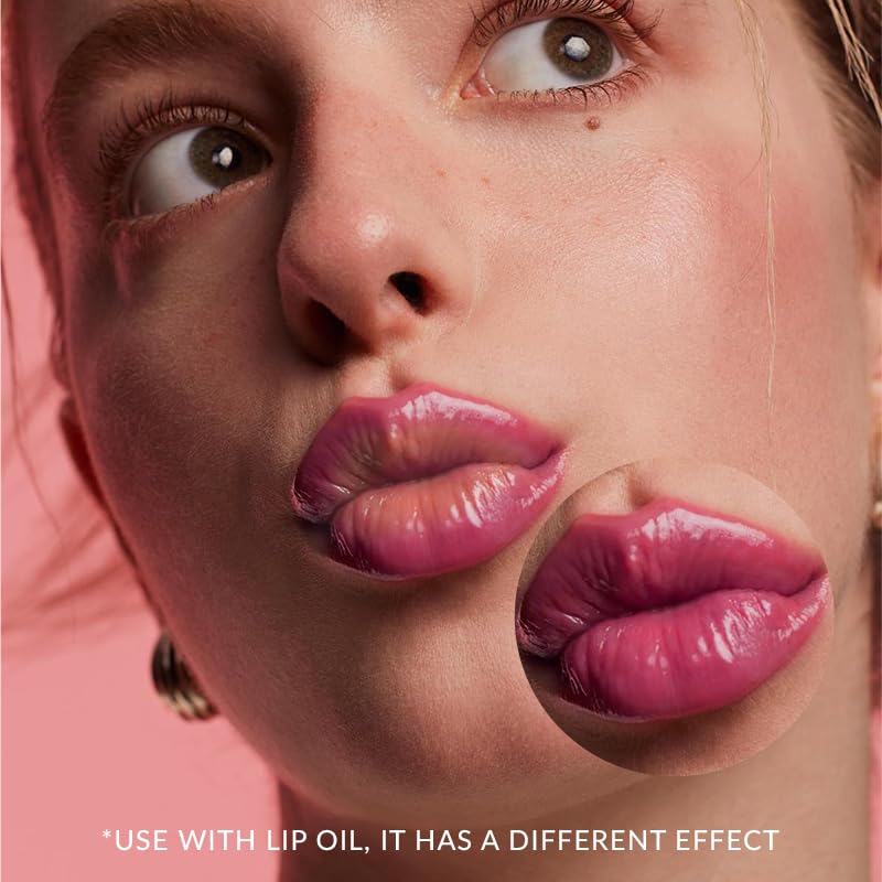 Eshioh cherry red tint demonstrates bold, transfer-resistant color.