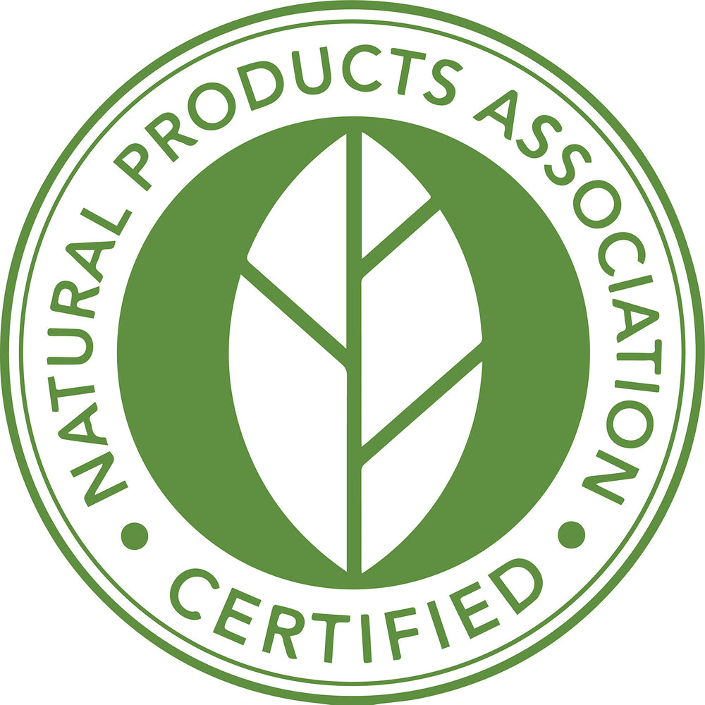 Natural Product Association certification seal