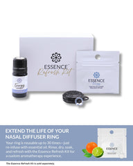 Three-pack Essence wearable aromatherapy nasal diffusers