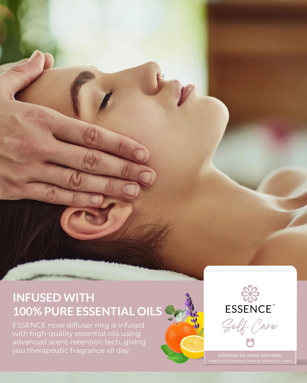 Assorted Essence blends for energy, focus, relaxation and mood