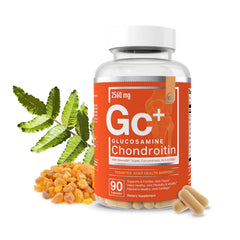 Bottle of Essential Elements joint support supplement with 90 capsules