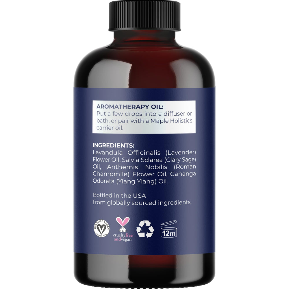 Essential oil diffuser set for nighttime aromatherapy