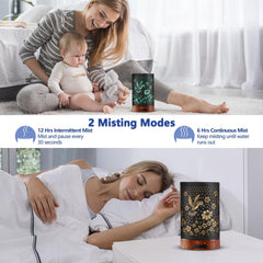 Whisper-quiet operation and sleek home decor accessory