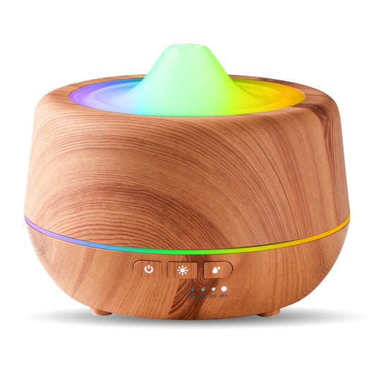 Front view of 500ml ultrasonic essential oil diffuser