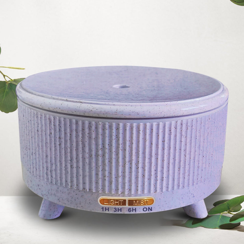 Purple 500ml essential oil diffuser front view