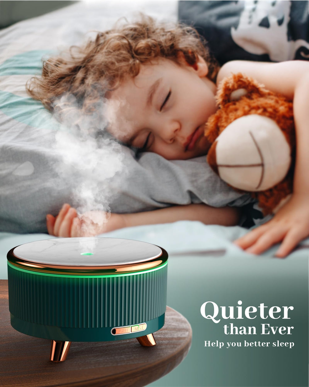 Aromatherapy diffuser auto shut-off safety feature