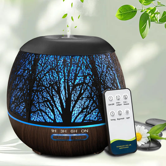 Essential oil diffuser 400ml in bedroom
