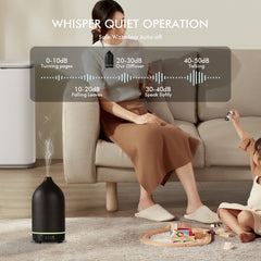 Diffuser timer and auto shut-off feature