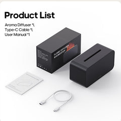 Portable oil diffuser with high-quality PP water tank