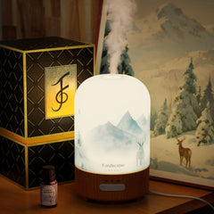 Hand-blown glass essential oil diffuser 100ml