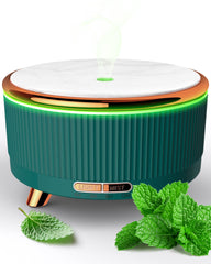 Essential oil diffuser for home with 500ml capacity in a marble finish