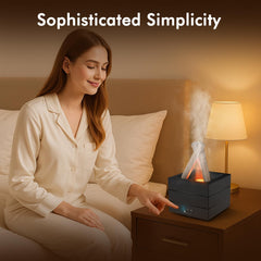 Remote control and diffuser for easy operation