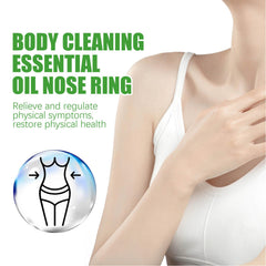 Lifestyle image showing diffuser nose rings in use