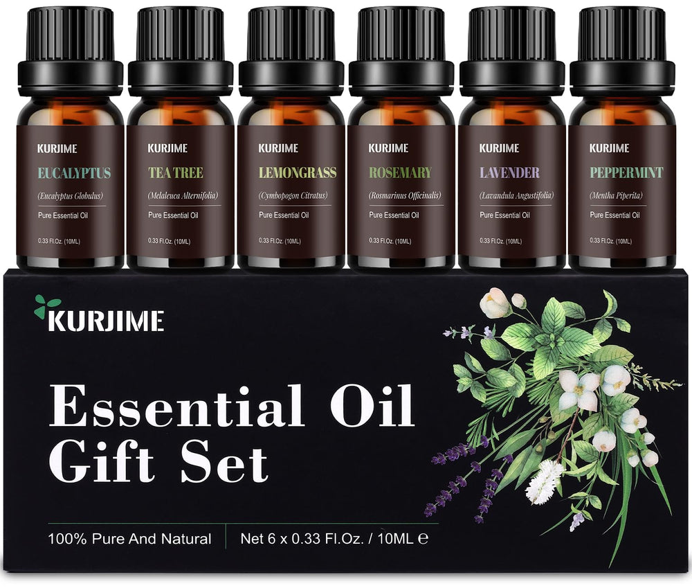 Peppermint essential oil (10ml) bottle