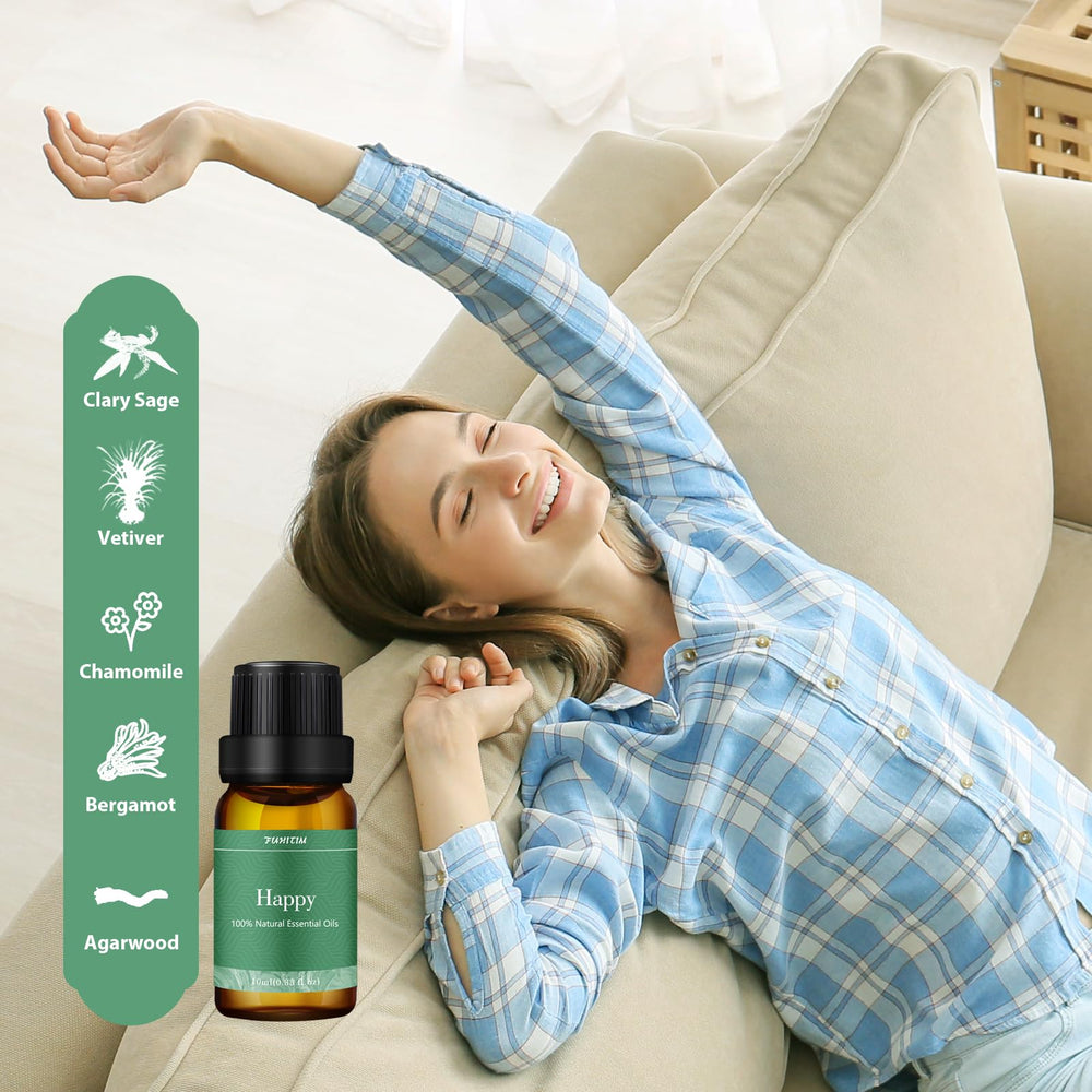 Gift-ready packaging of essential oil diffuser set