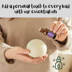 Eucalyptus essential oil bottle for laundry