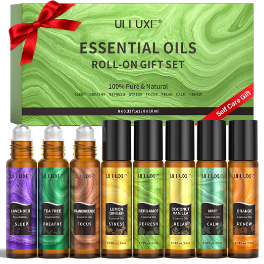 Lavender essential oil roll-on - 10ml in amber glass