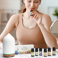 Lemon essential oil bottle 10ml - Essential Oils Set Top 6