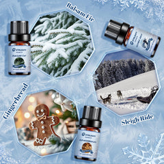 Snow Walk scent essential oil bottle