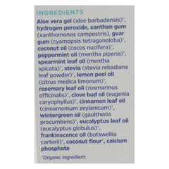Essential Oxygen BR Organic Toothpaste Peppermint 4 oz – tube and packaging