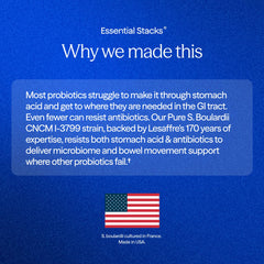 Saccharomyces boulardii probiotic capsule